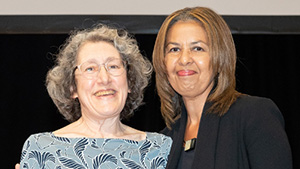 Barbara Peskin and Ramona Allen