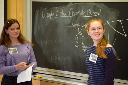 Elizabeth Euwart and Anna Rasmussen